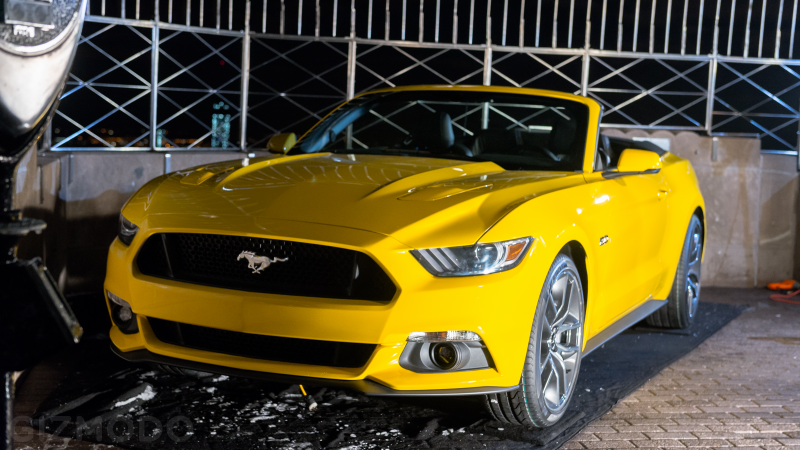 Illustration for article titled Ford Built A Mustang On Top Of The Empire State Building Last Night